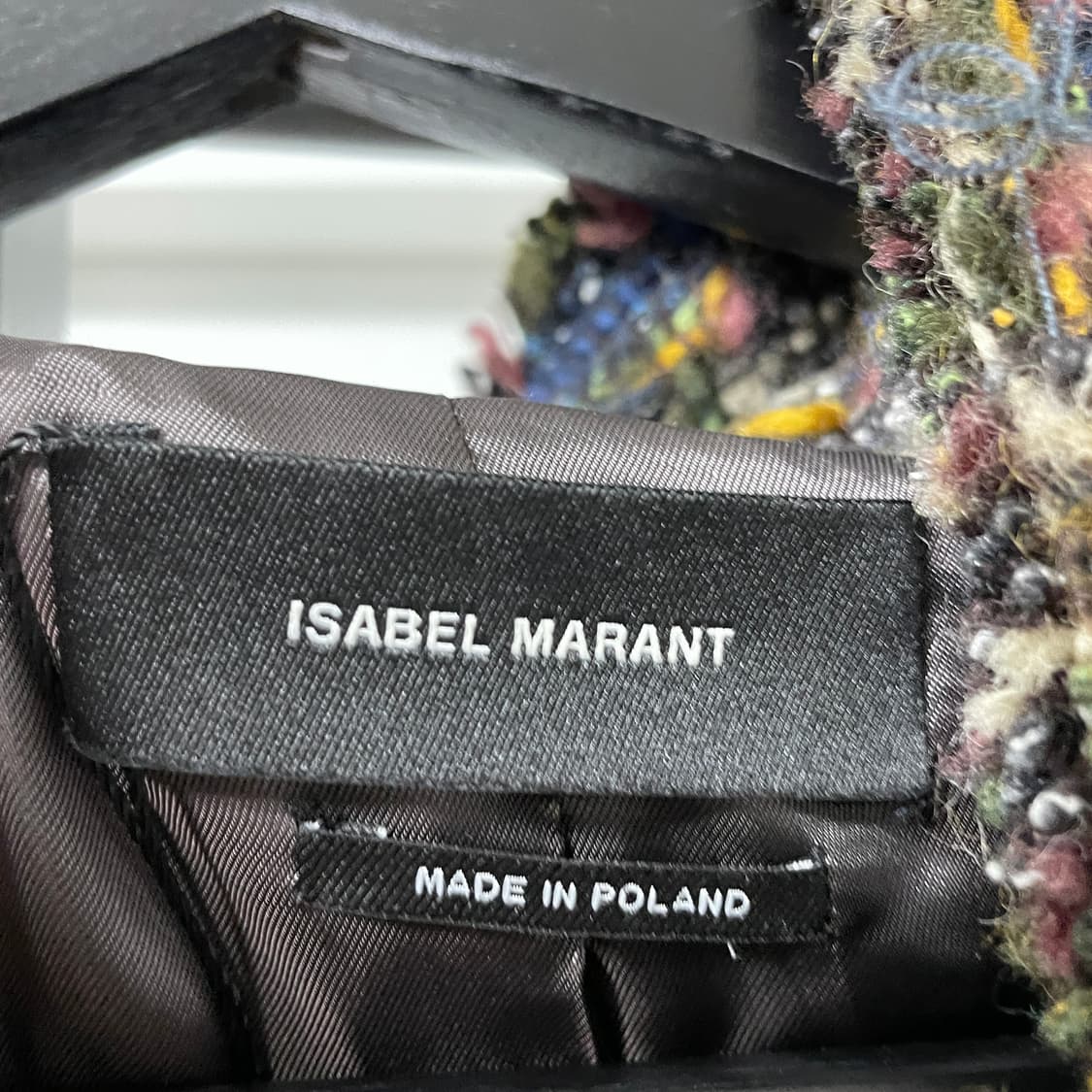 이자벨마랑 트위드 후드 자켓 34(W) 상품이미지6