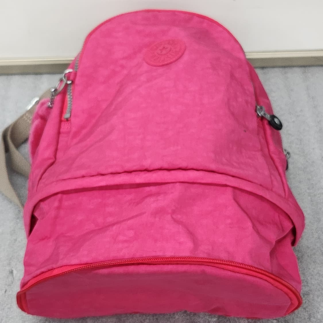 상태 아주 좋은 키플링 핑크색 소형 백팩 상품이미지7