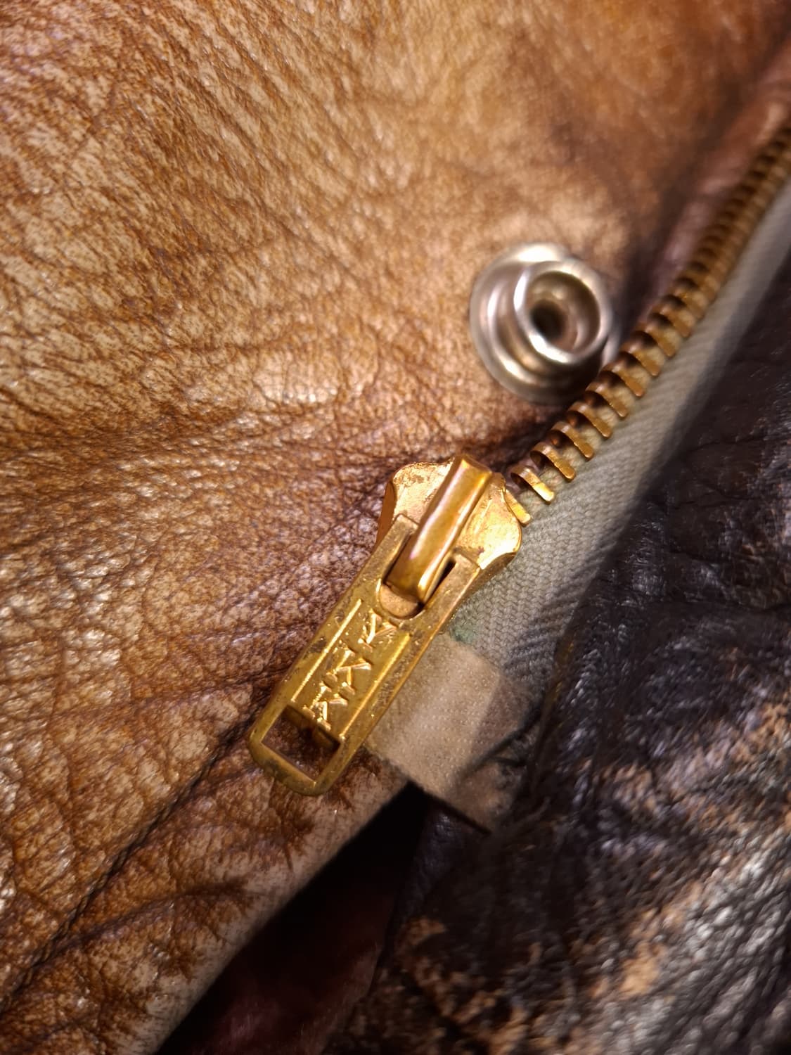 80's 일본판 빈티지 리얼레더 벨티드 자켓 상품이미지6