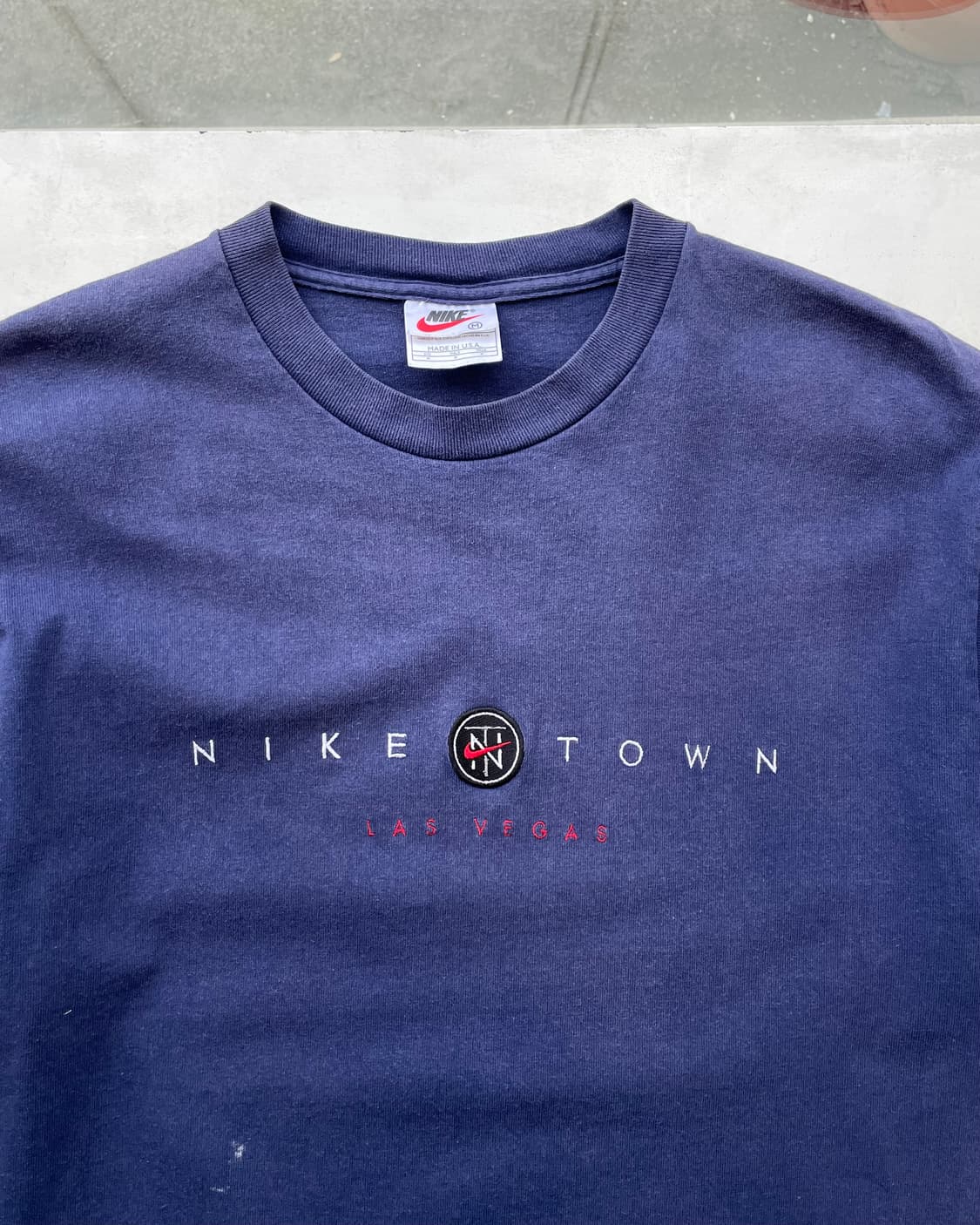 90‘s USA “Nike town Las Vegas” T-shirt 상품이미지1