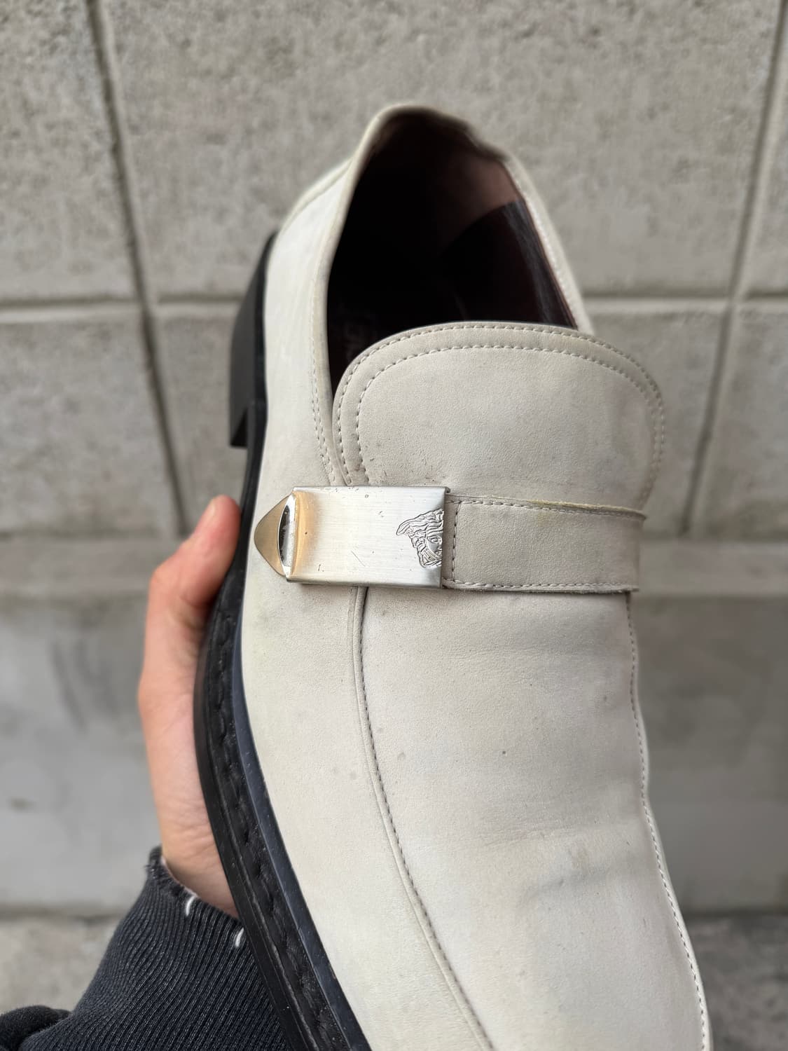 1990s GIANNI VERSACE MEDUSA 베르사체 메두사 로퍼 상품이미지6