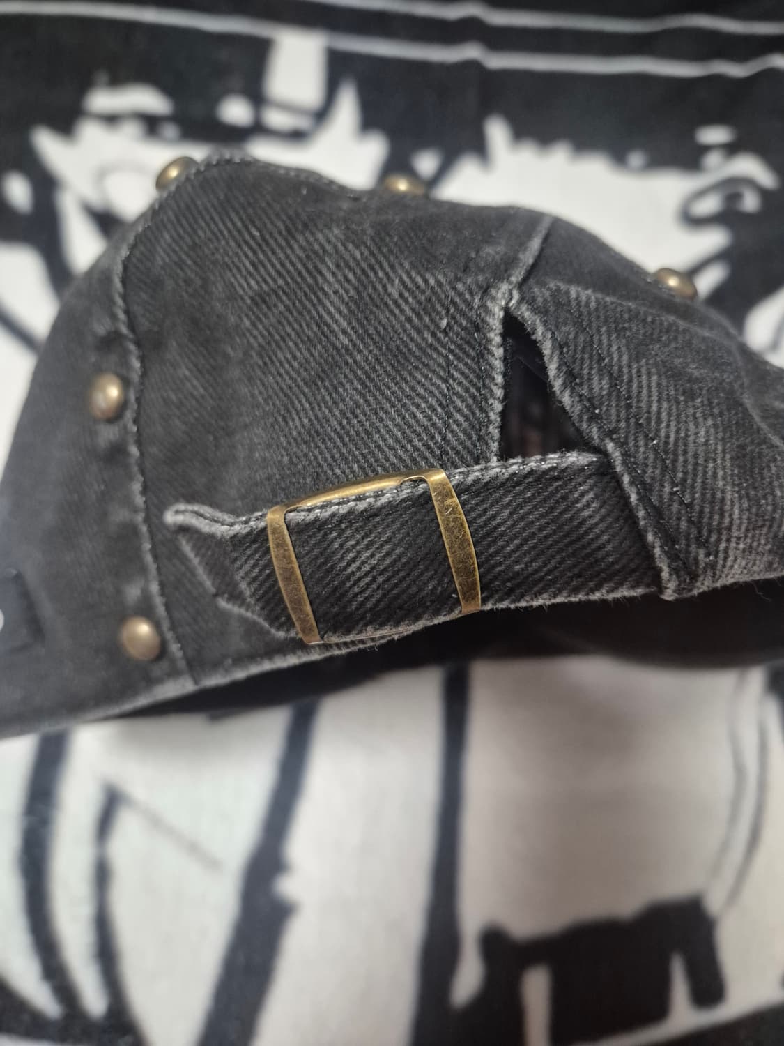 [레씨토] 스터드 워시드 헌팅캡 상품이미지5