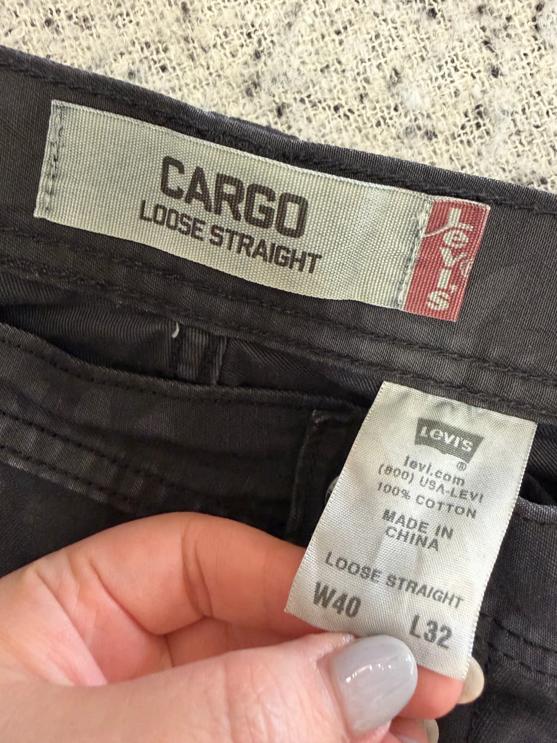 N224. 리바이스 카모 카고팬츠 빅사이즈 상품이미지4