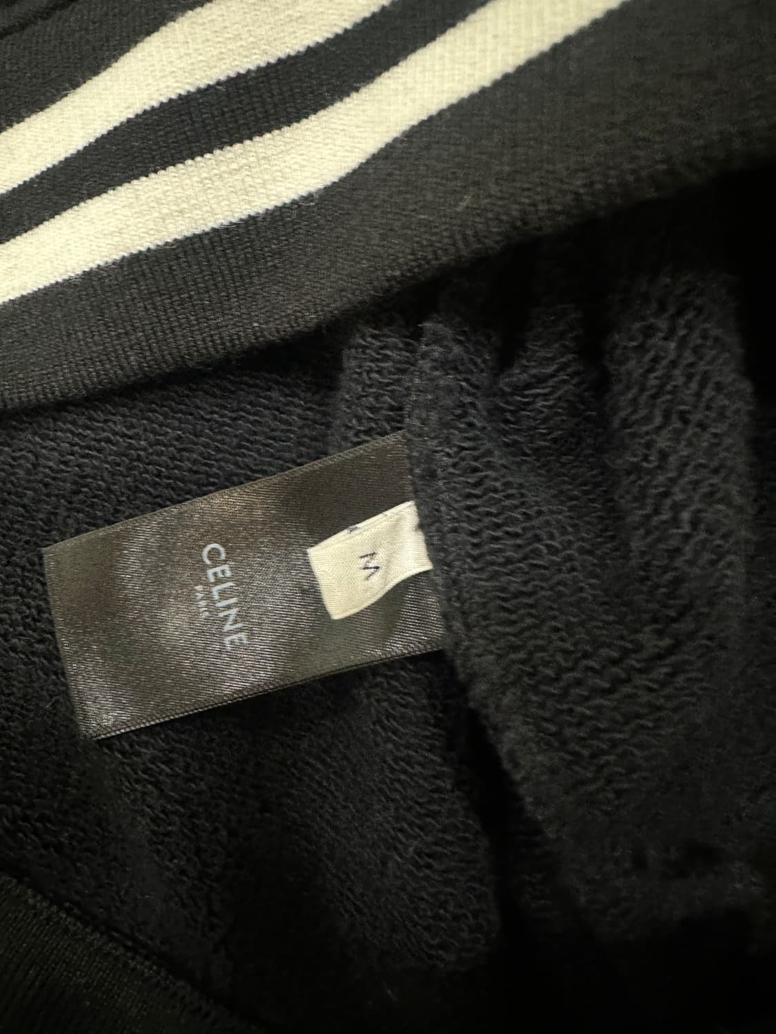 셀린느 로고 테디 봄버 블루종 자켓 상품이미지7