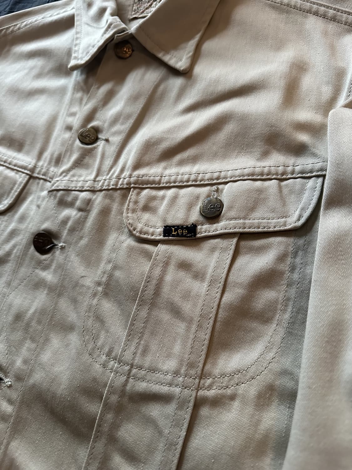 60s USA Vintage LEE 100J Wsterner Jacket 상품이미지4