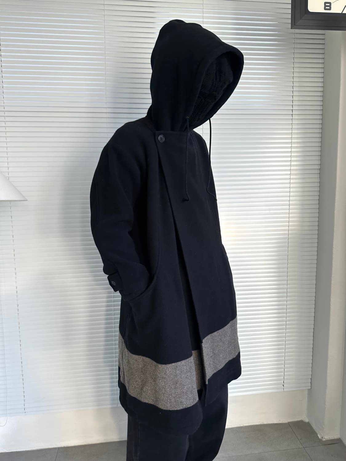 카반드 주카 울 후드 코트 상품이미지1