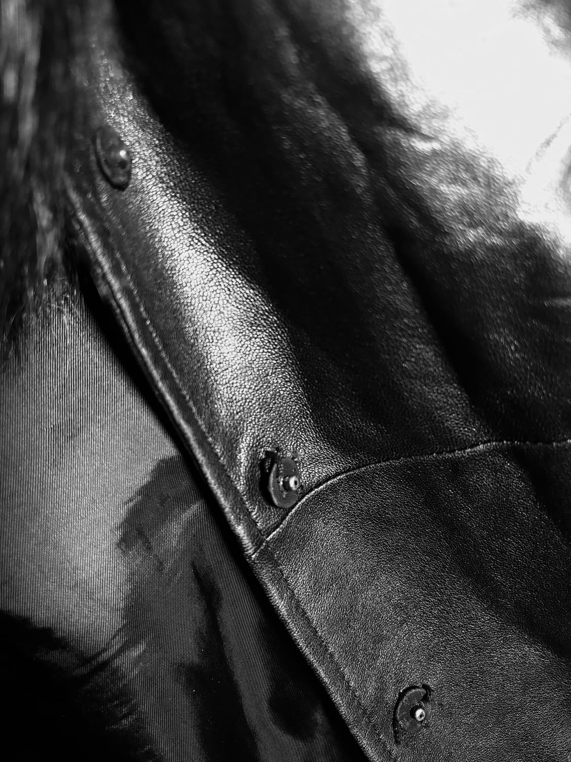 Comme ca du mode 퍼넥 레더코트 상품이미지3