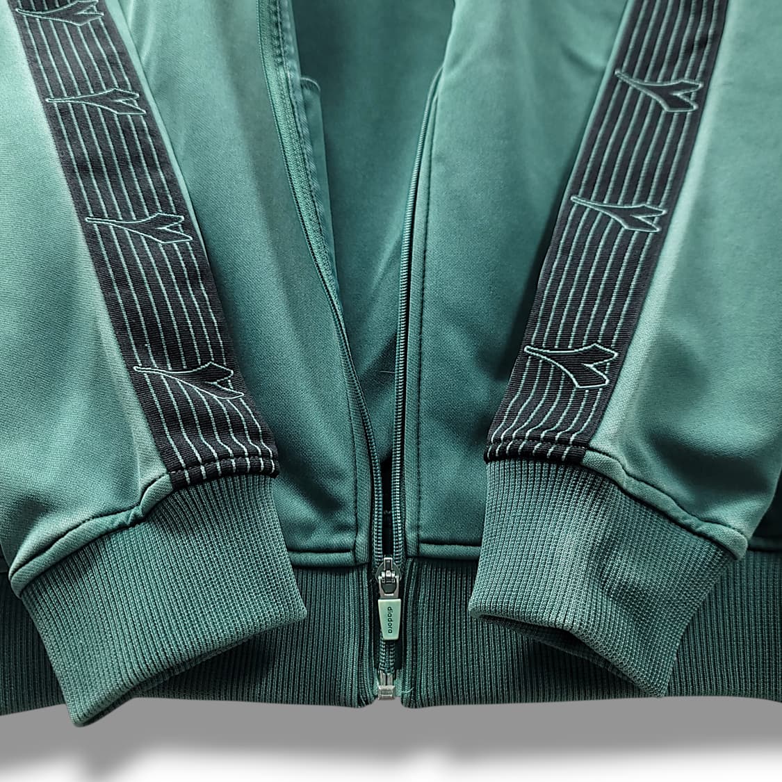 [95/M] 디아도라 그린 테니스 트레이닝 워싱 자켓 져지 상품이미지7