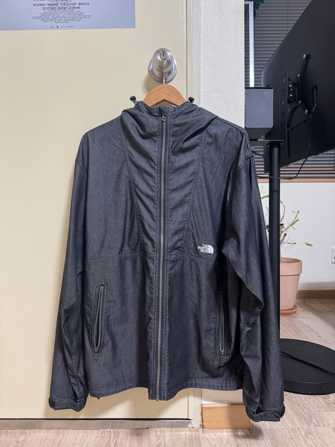 노스페이스 나일론 데님 컴팩트 자켓 상품이미지5