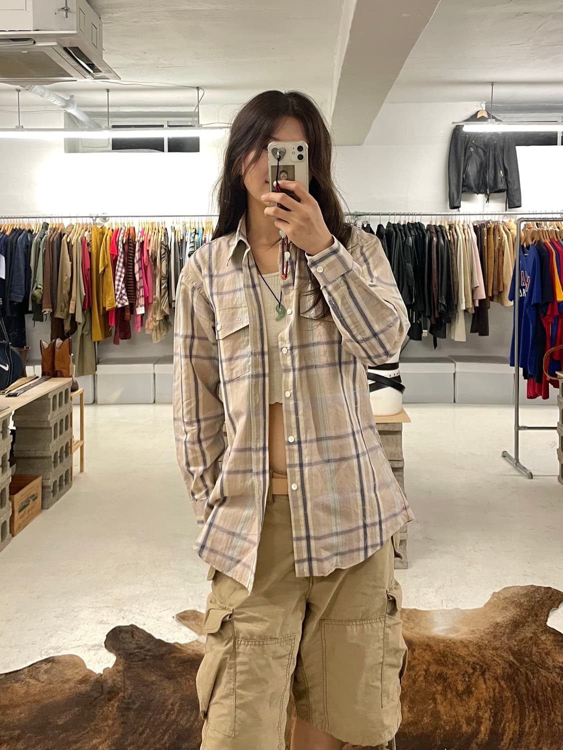 COURREGES check shirts 상품이미지1