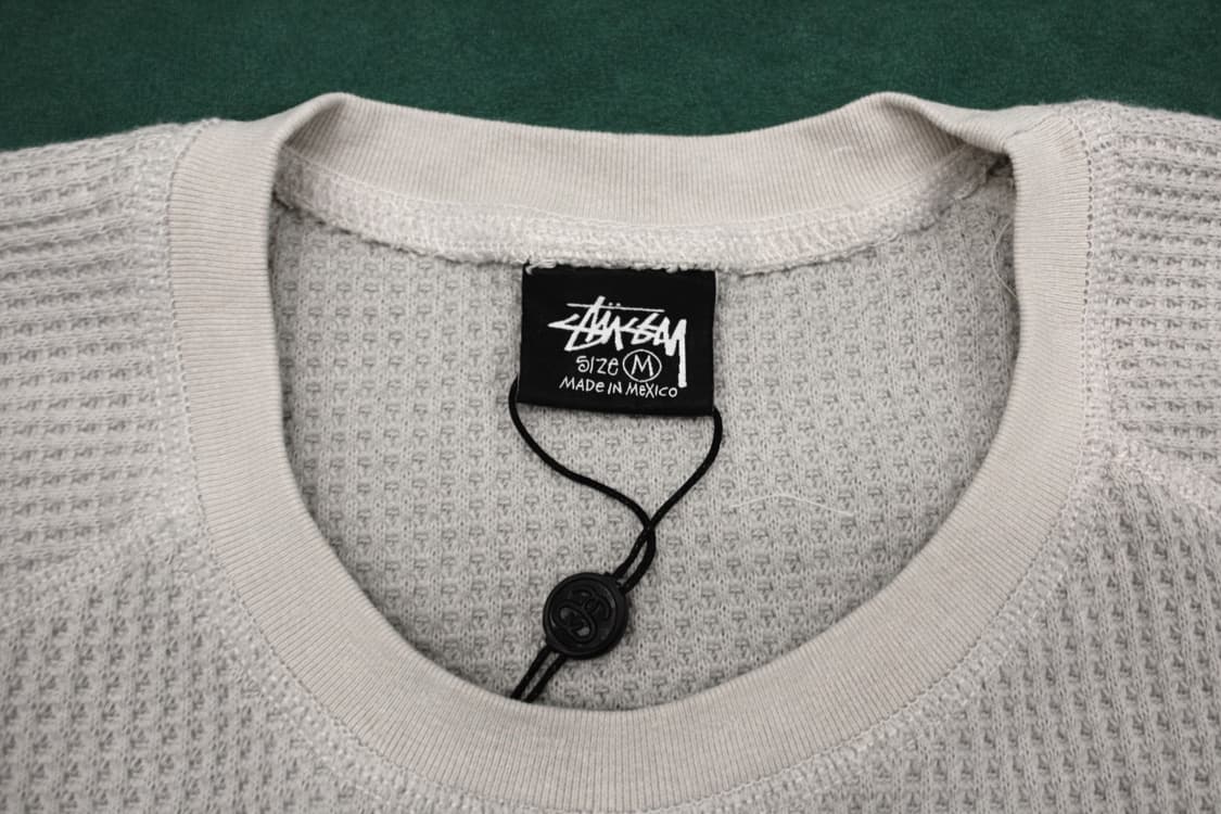 스투시 래글런 써멀 롱슬리브 크루 본 상품이미지3