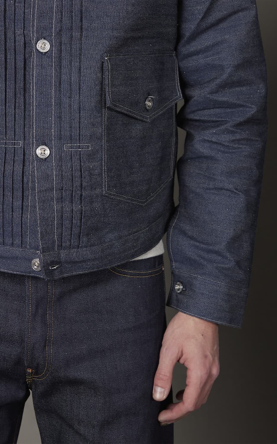 Lvc 1879 플리츠 블라우스 자켓 L 새제품 a4395-0000 상품이미지3