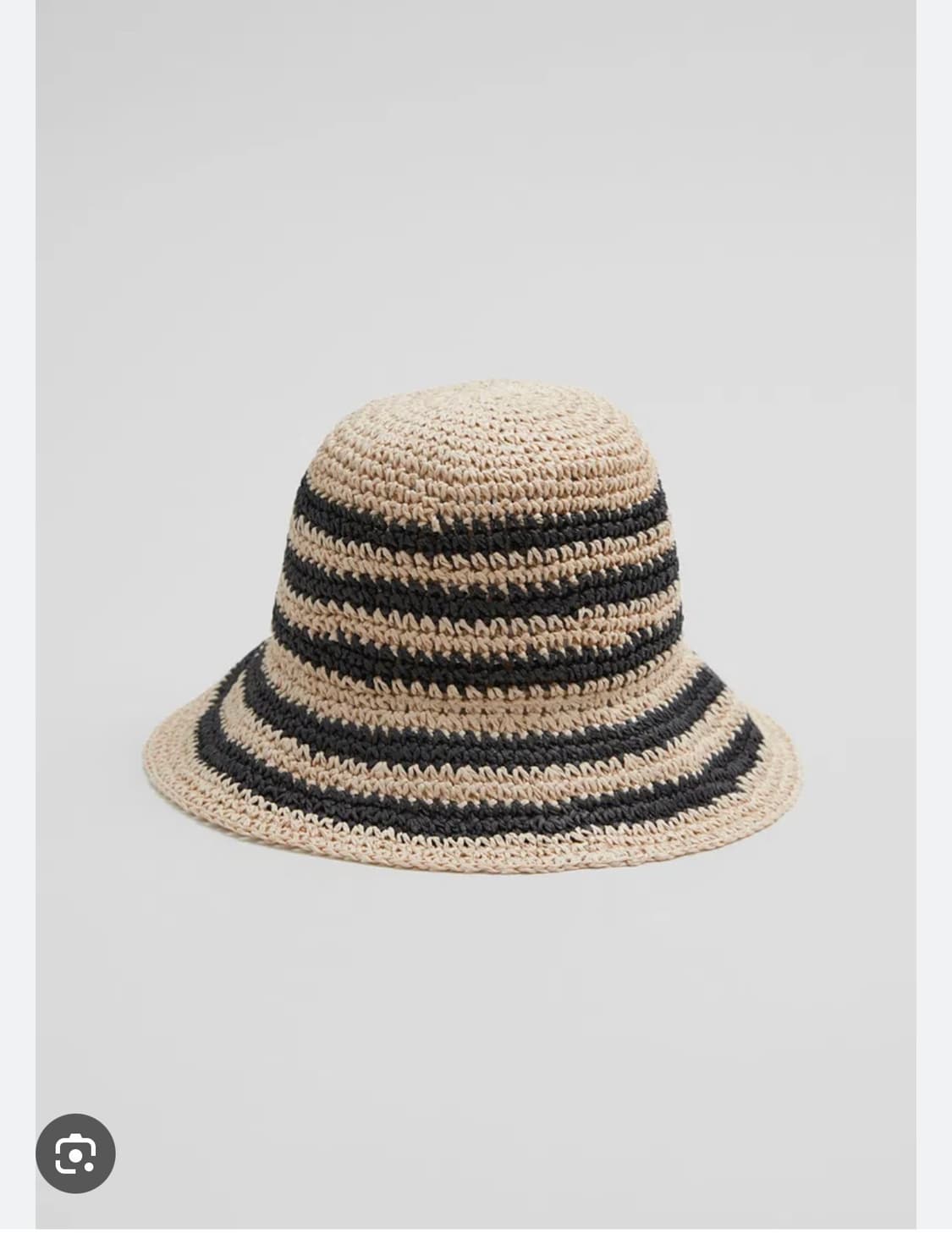 straw crochet bucket hat 크로쉐 버킷햇 상품이미지1