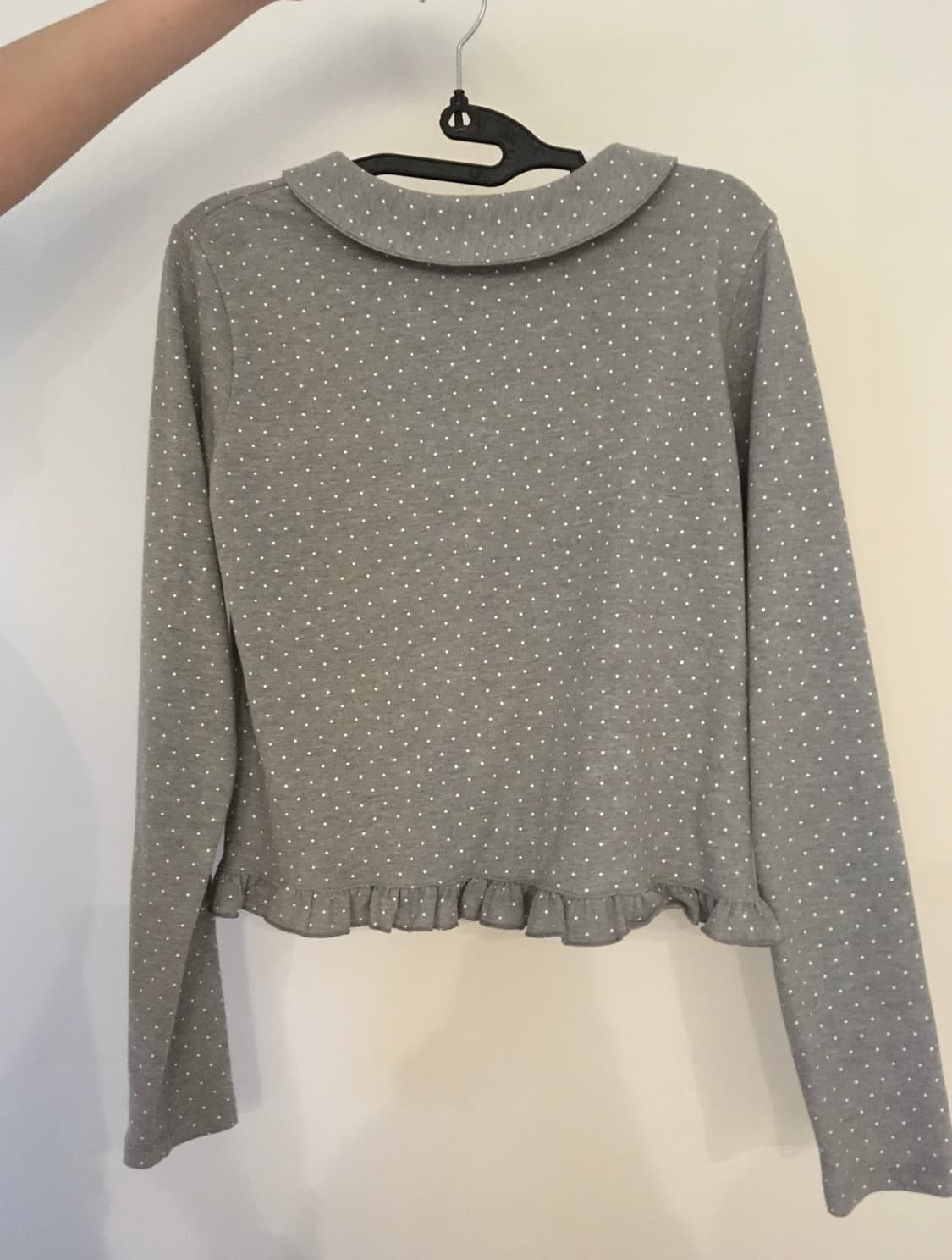 도트 프릴 티셔츠 상품이미지2