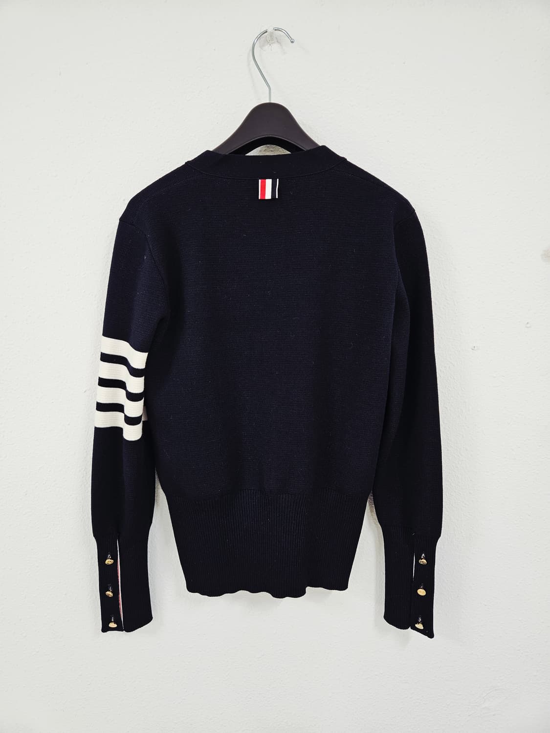 톰브라운 밀라노 스티치 금장 가디건(새상품급 여성1사이즈) 상품이미지2