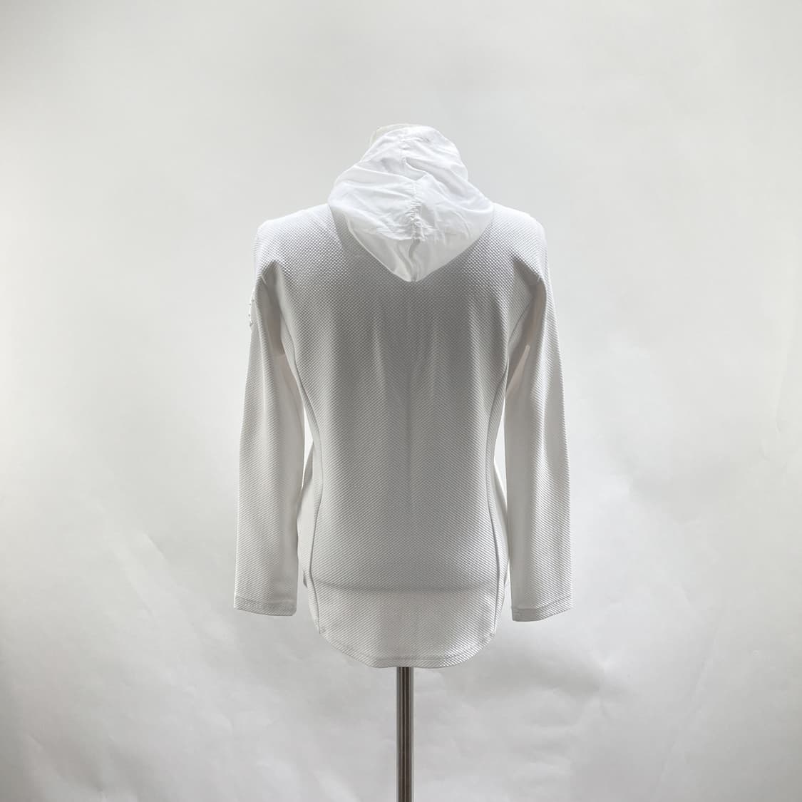 클리브랜드 여성후드긴팔티셔츠 화이트 S 상품이미지3