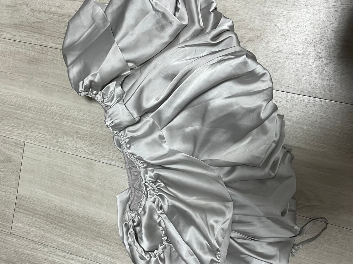 스컬프터 벌룬 카고 스커트 웜그레이 상품이미지3