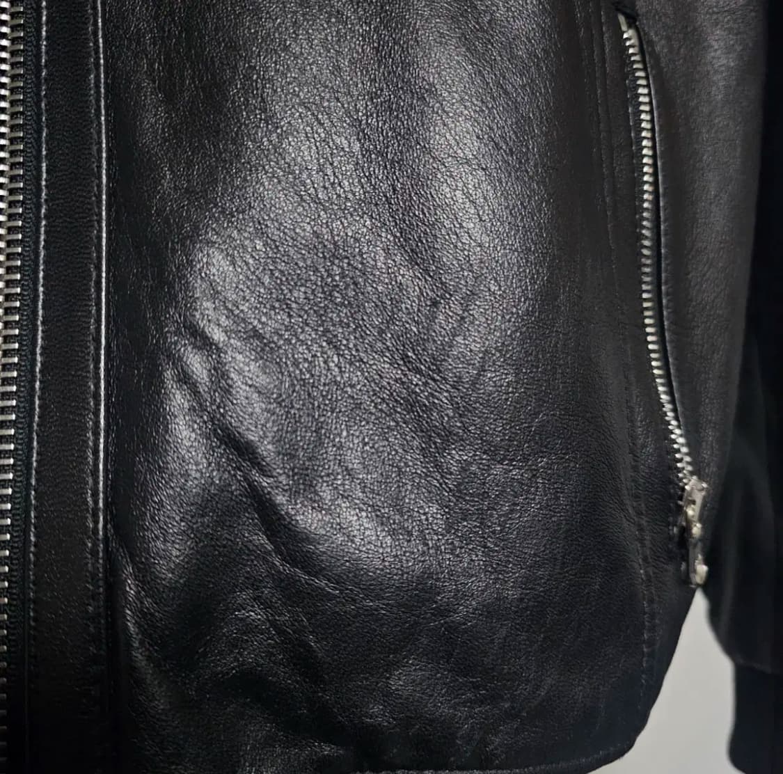 느와르라르메스 스탠다드 레더자켓 46 상품이미지4