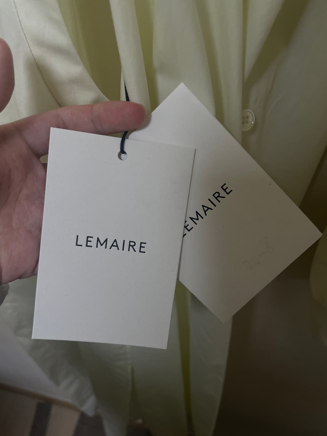 르메르 트위스트 랩 셔츠 원피스 상품이미지8