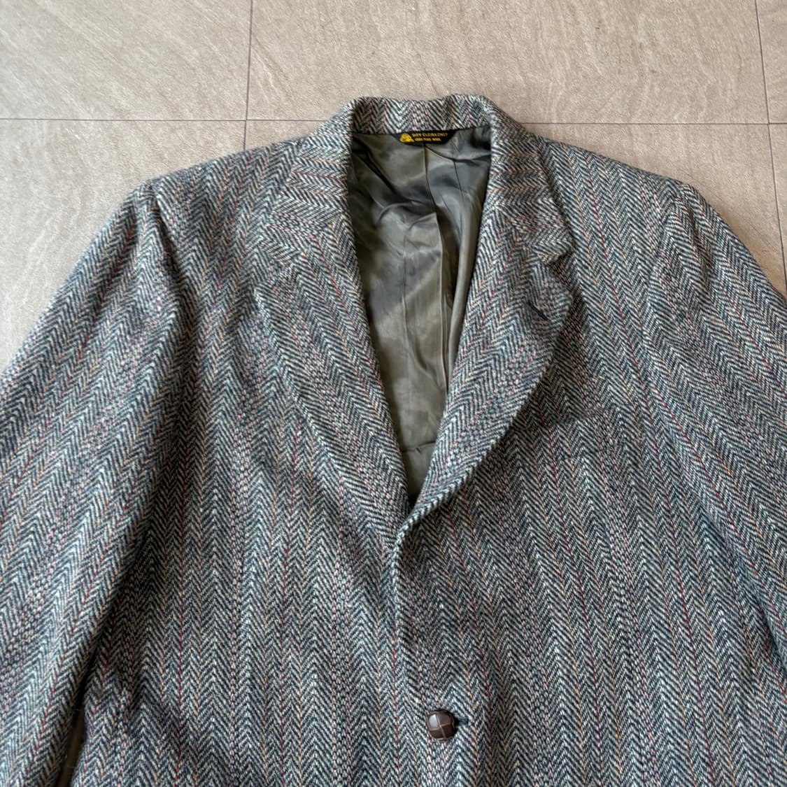 해리스트위드 정품 울 자켓 상품이미지3