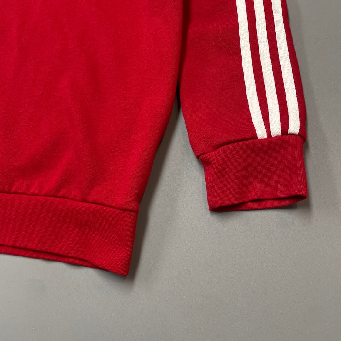 아디다스 삼선 맨투맨 레드 XL [040104] 상품이미지5