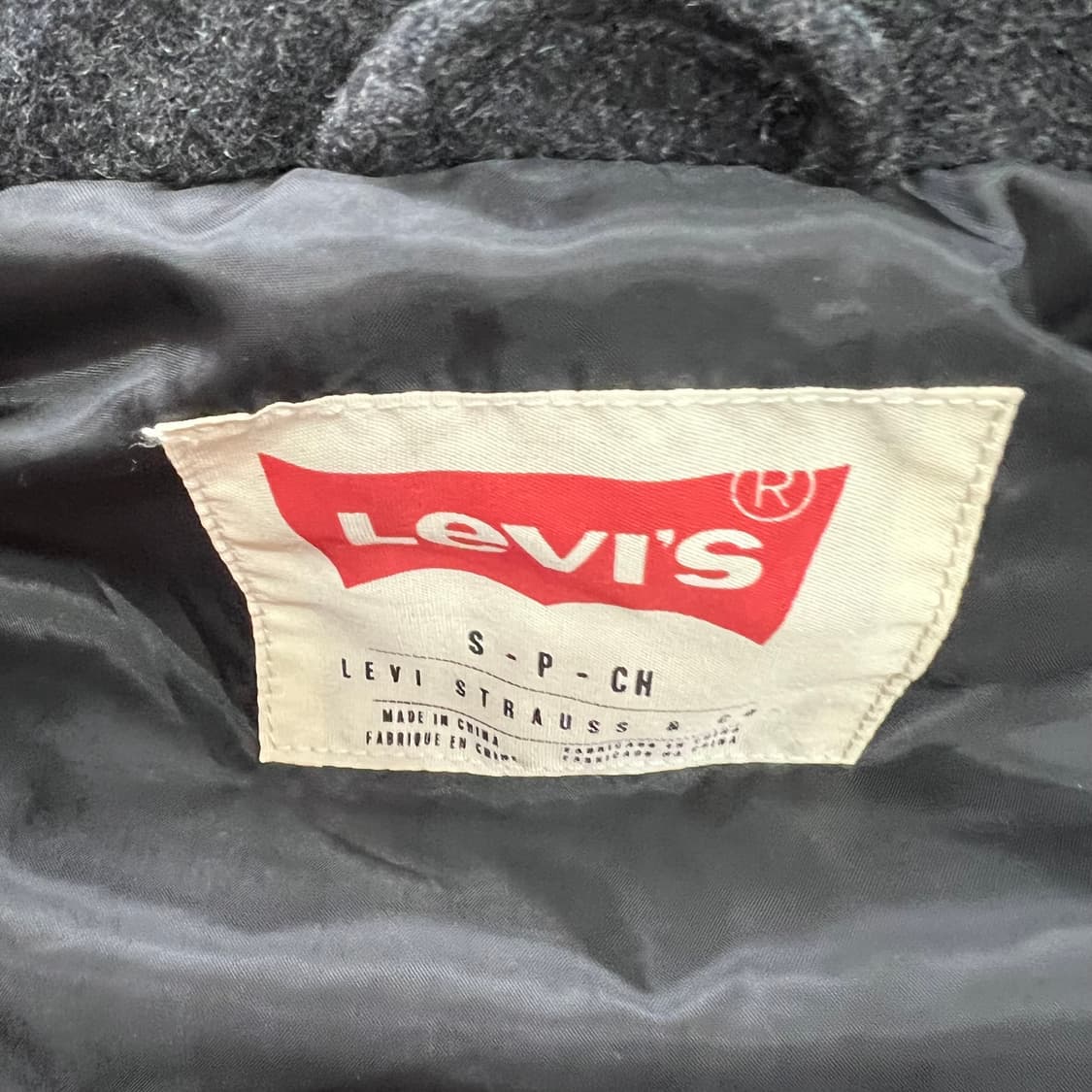 S) 리바이스 체크 패딩 조끼 베스트 아메카지 워크웨어 상품이미지5