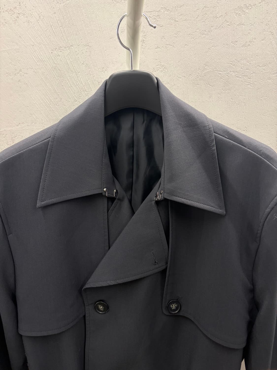 enoue 에노우 컴포터블 트렌치 코트 차콜 1 상품이미지3