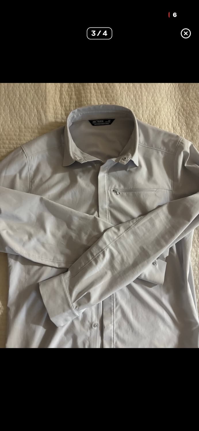 아크테릭스 스카이라인 셔츠 LS 솔리튜드 L 상품이미지3