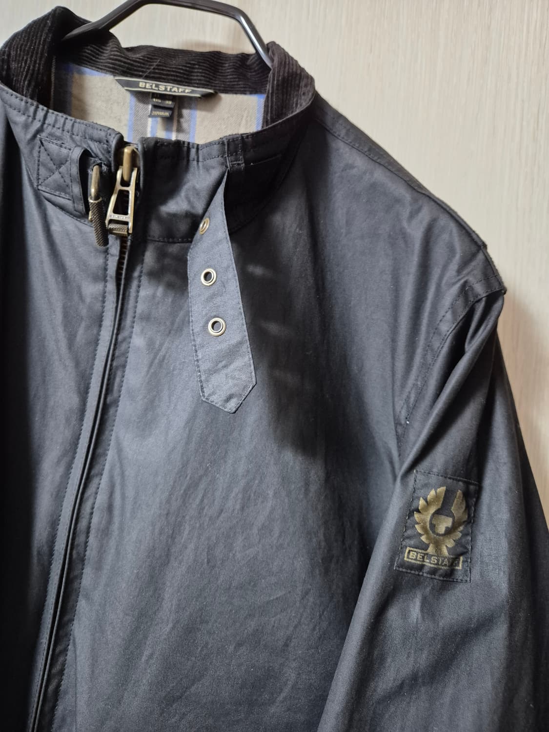 (정품) 벨스타프 스카우트  바람막이 자켓 봄버 왁싱자켓 38 상품이미지7