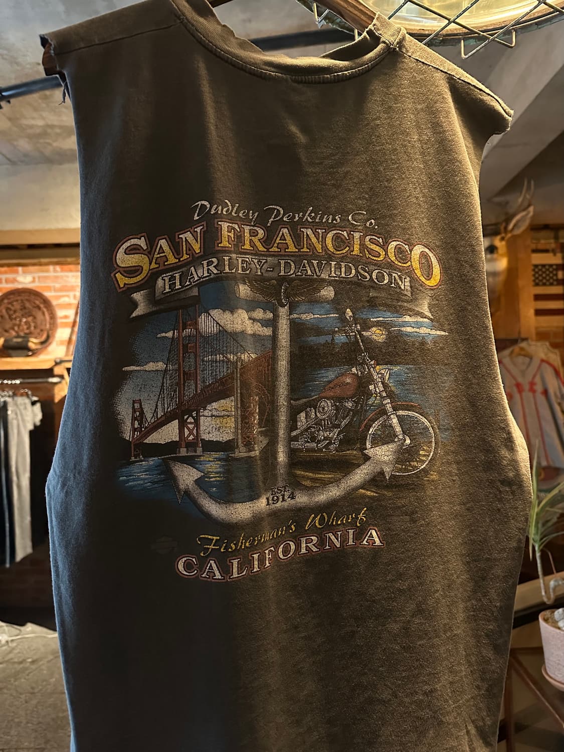 90s USA Vintage Harley Davidson Sleeve 상품이미지2
