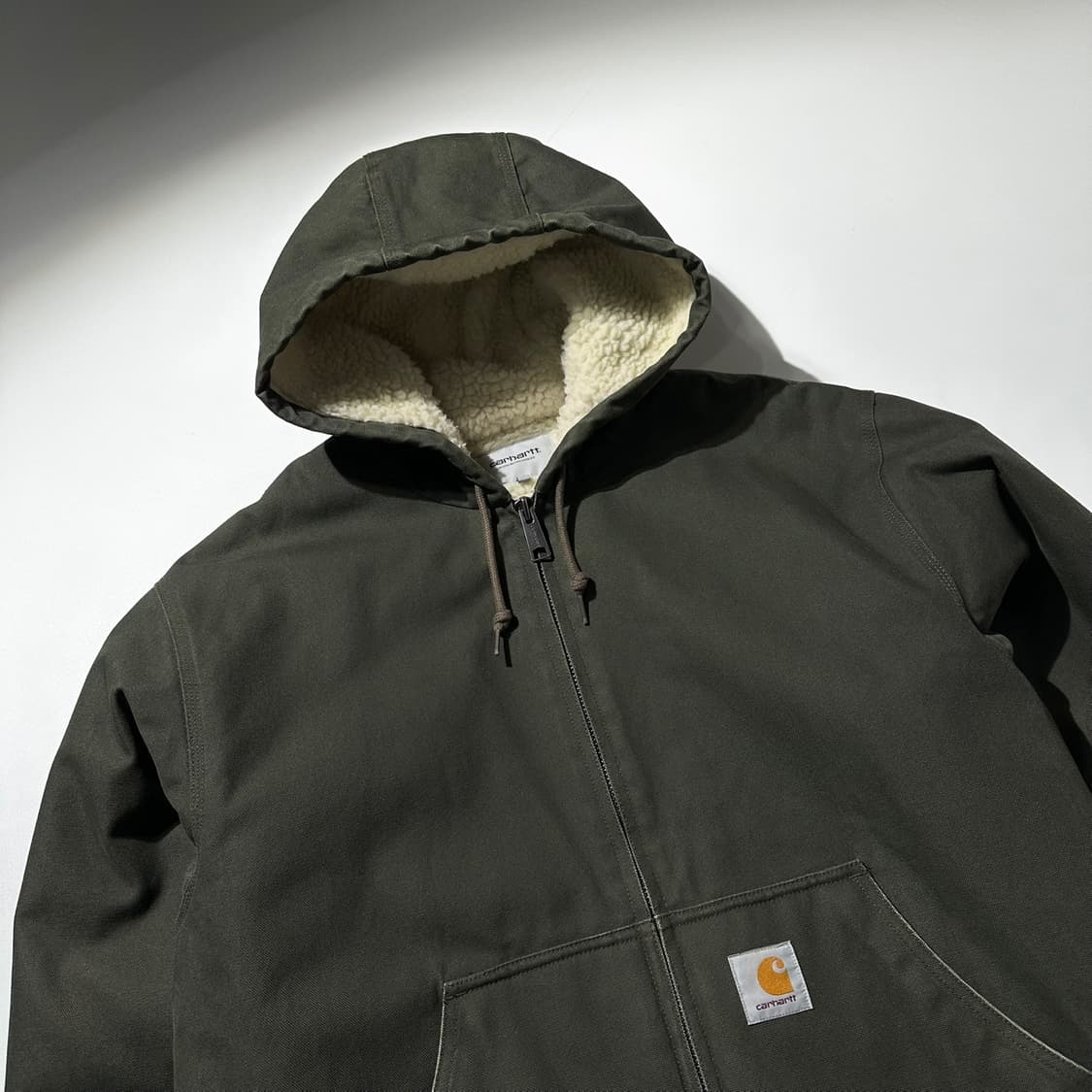 칼하트 WIP 액티브 파일 쉐르파 워크 후드 자켓 상품이미지4