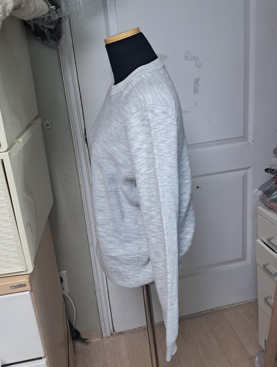 타임옴므 남성 멜란지그레이 니트 95사이즈 상품이미지2