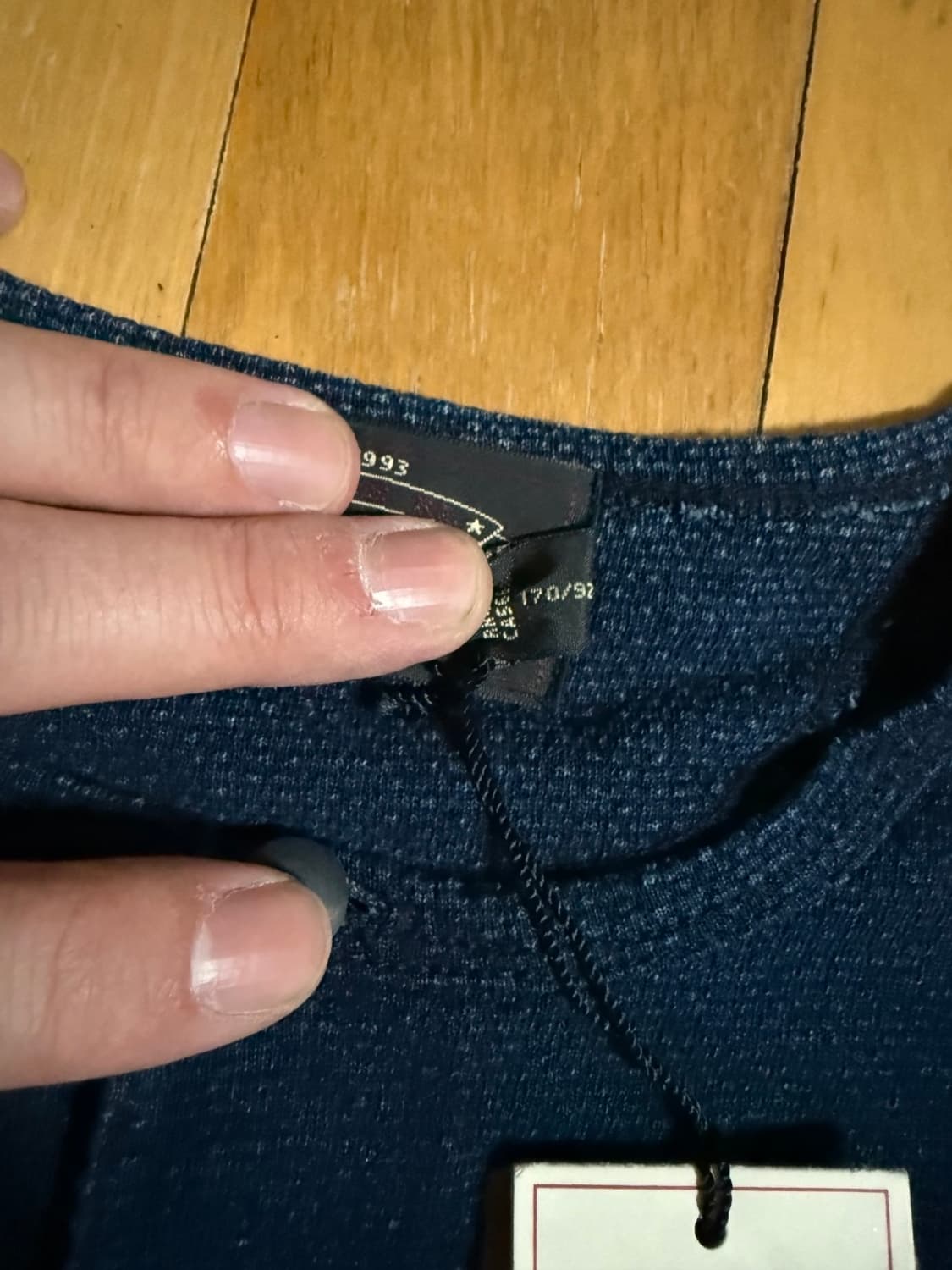 RRL 인디고 헨리넥 셔츠 상품이미지4