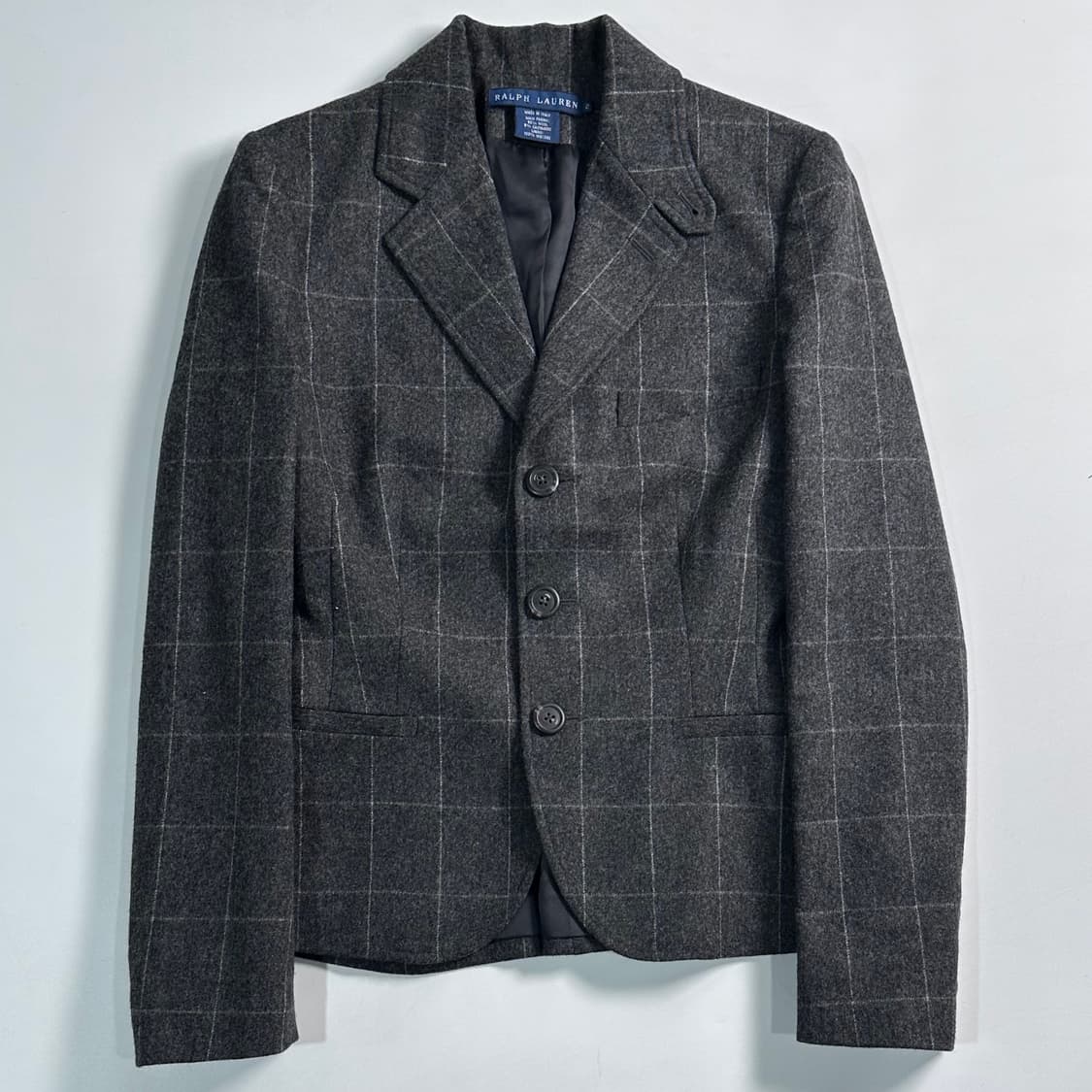 로렌 랄프로렌 글렌체크 울 블레이저 상품이미지1