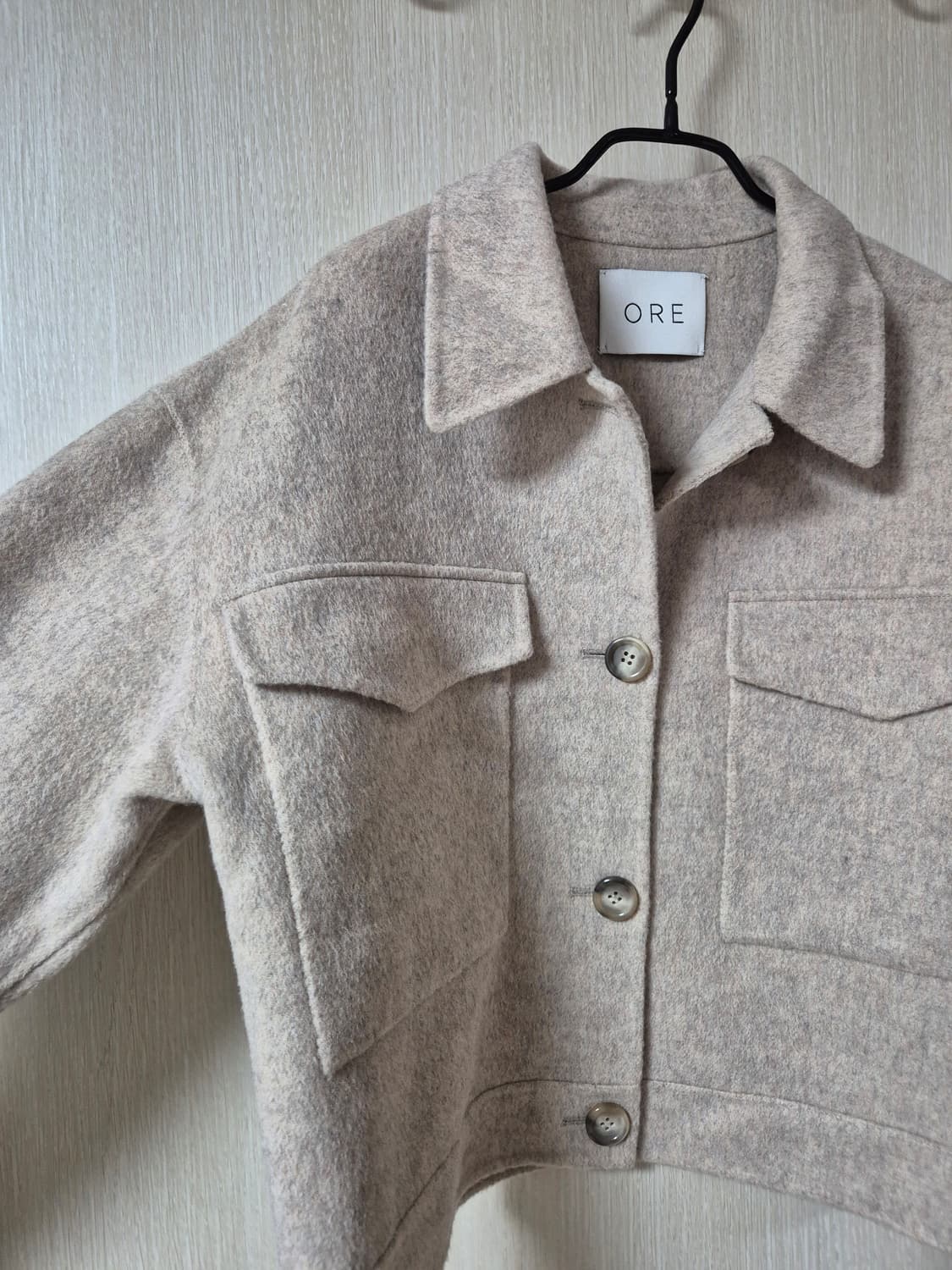 ORE 오어 캐시미어  울자켓  자켓 크롭 자켓 숏자켓 상품이미지5