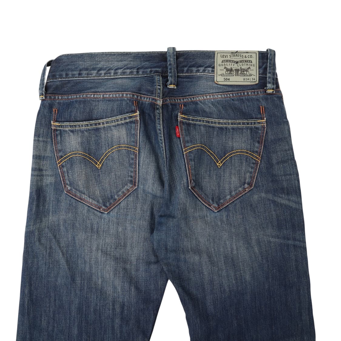 리바이스 504 워싱 진 데님팬츠 상품이미지2