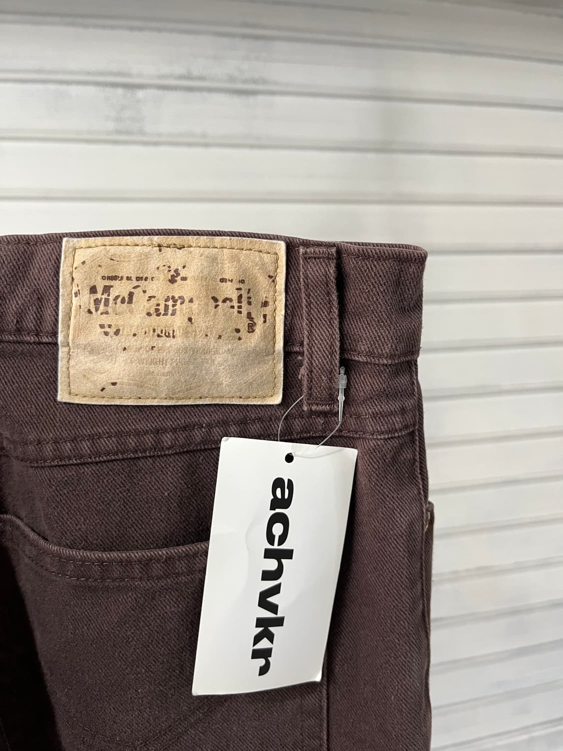 Mc Campbell brown cotton pants 🇯🇵 상품이미지7