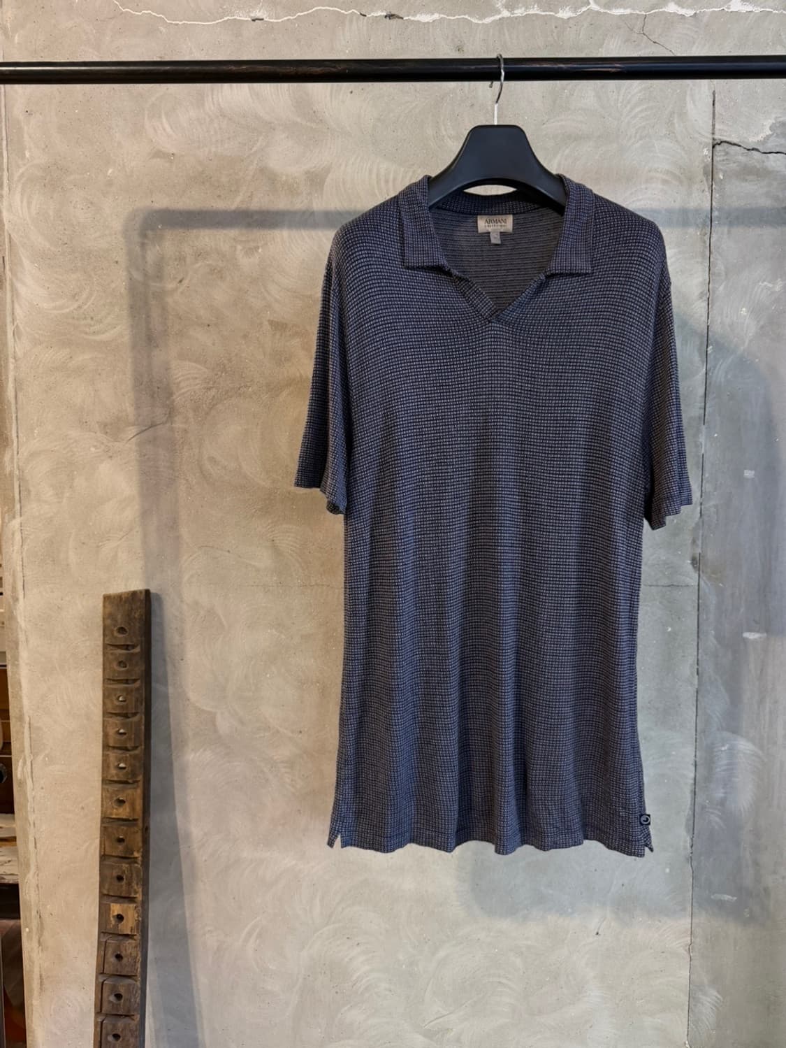 아르마니 꼴레지오니 오픈칼라넥 셔츠 105 상품이미지5