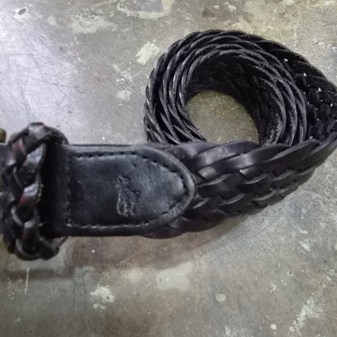 폴로 랄프로렌 가죽 웨빙벨트 위빙벨트 아메카지 워크웨어 상품이미지2