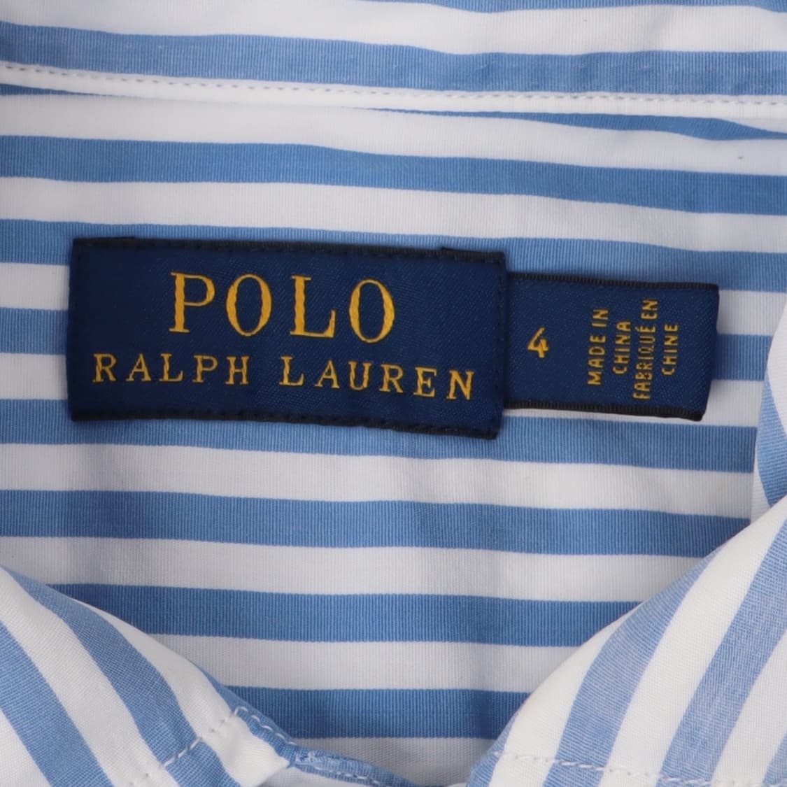 폴로 랄프로렌 라이트 블루 스트라이프 셔츠 원피스 상품이미지8