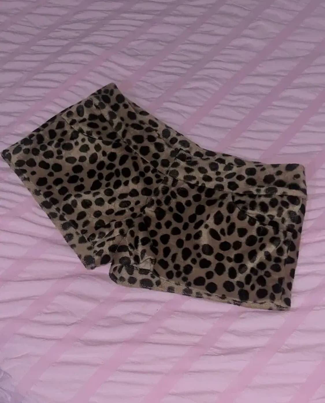 이고이스트 빈티지 갸루 호피 반바지  상품이미지2