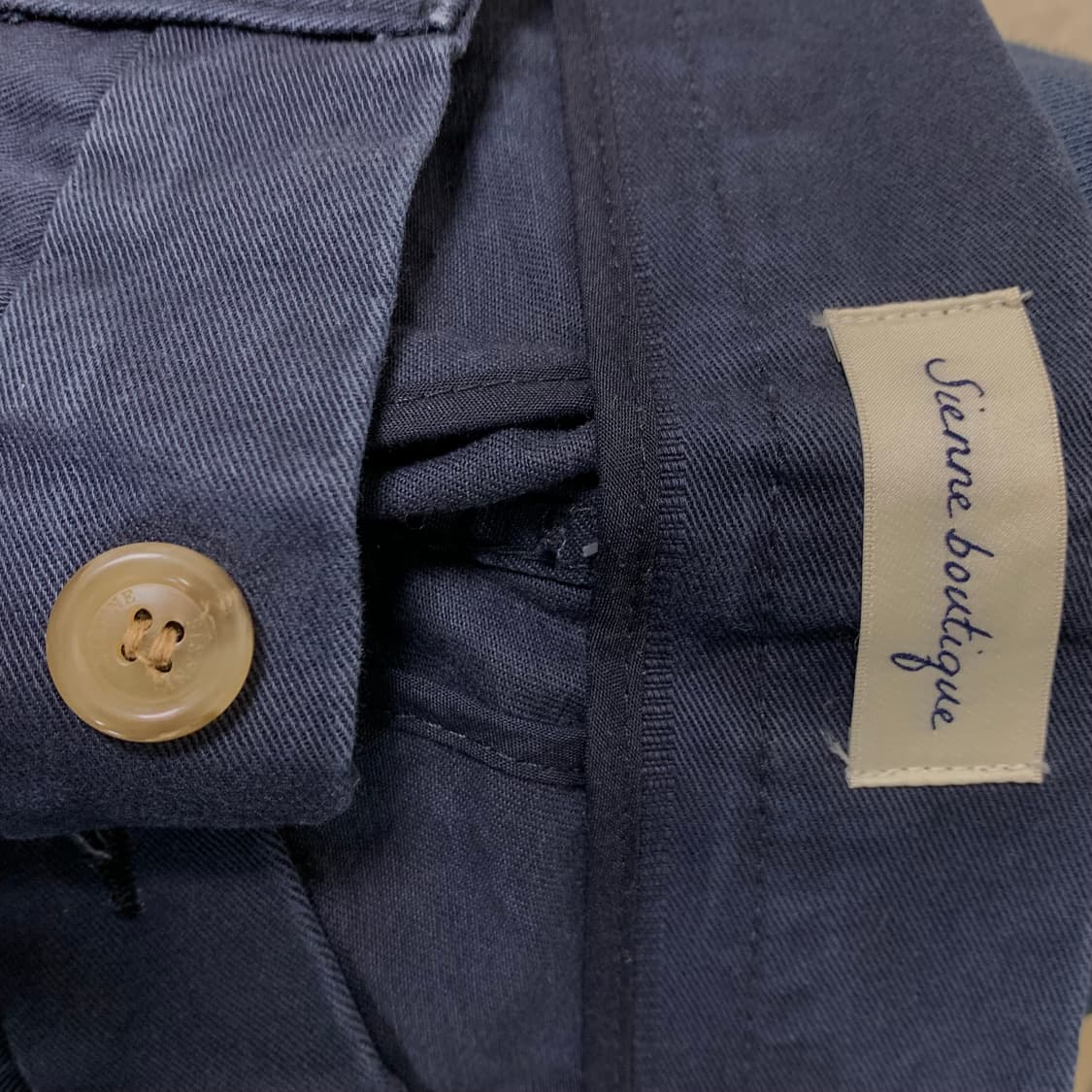 시엔느 올리브쇼츠 네이비 M 상품이미지5