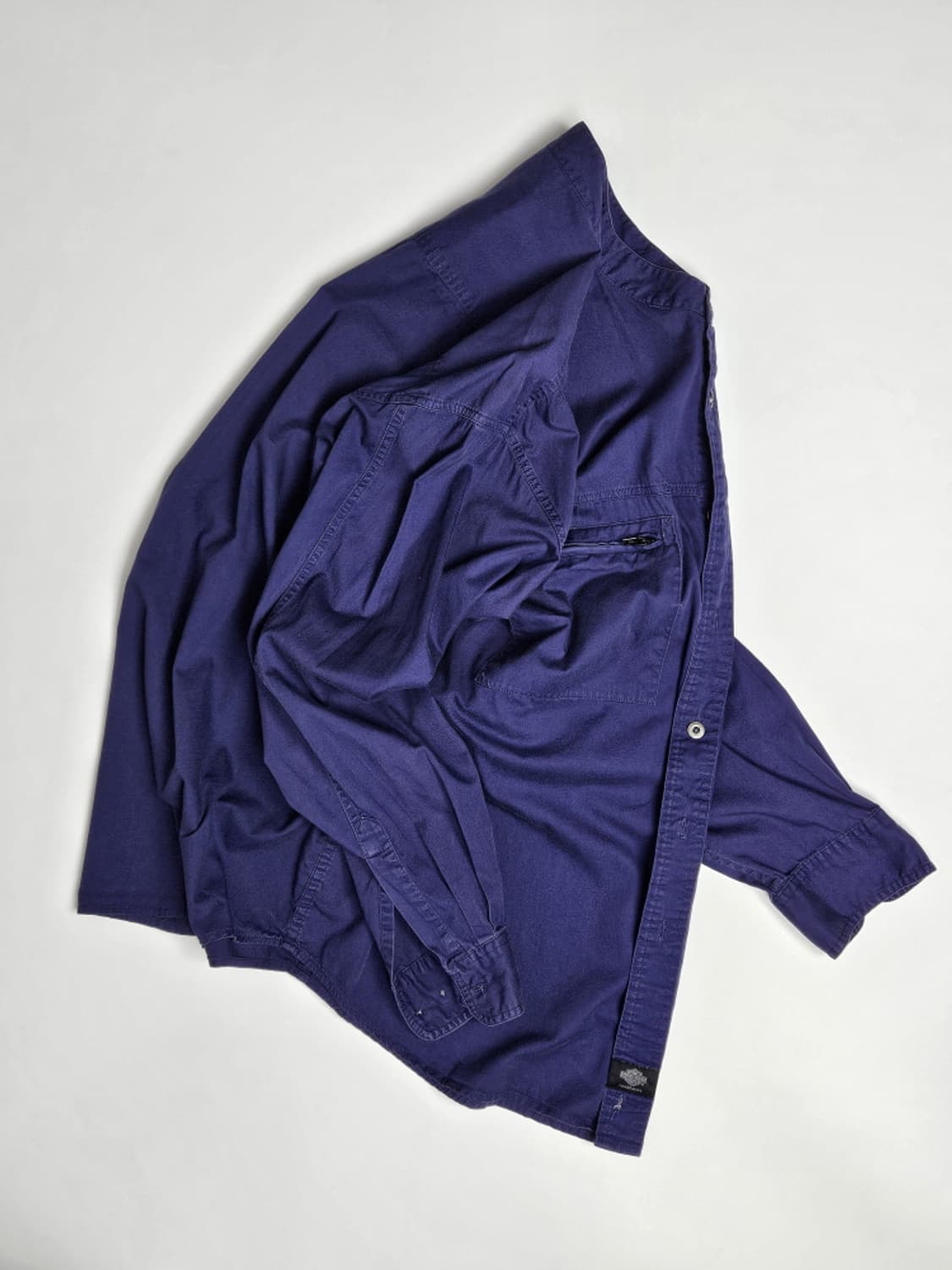 할리데이비슨 블루 헨리넥셔츠 ( XL ) / 9394 상품이미지2