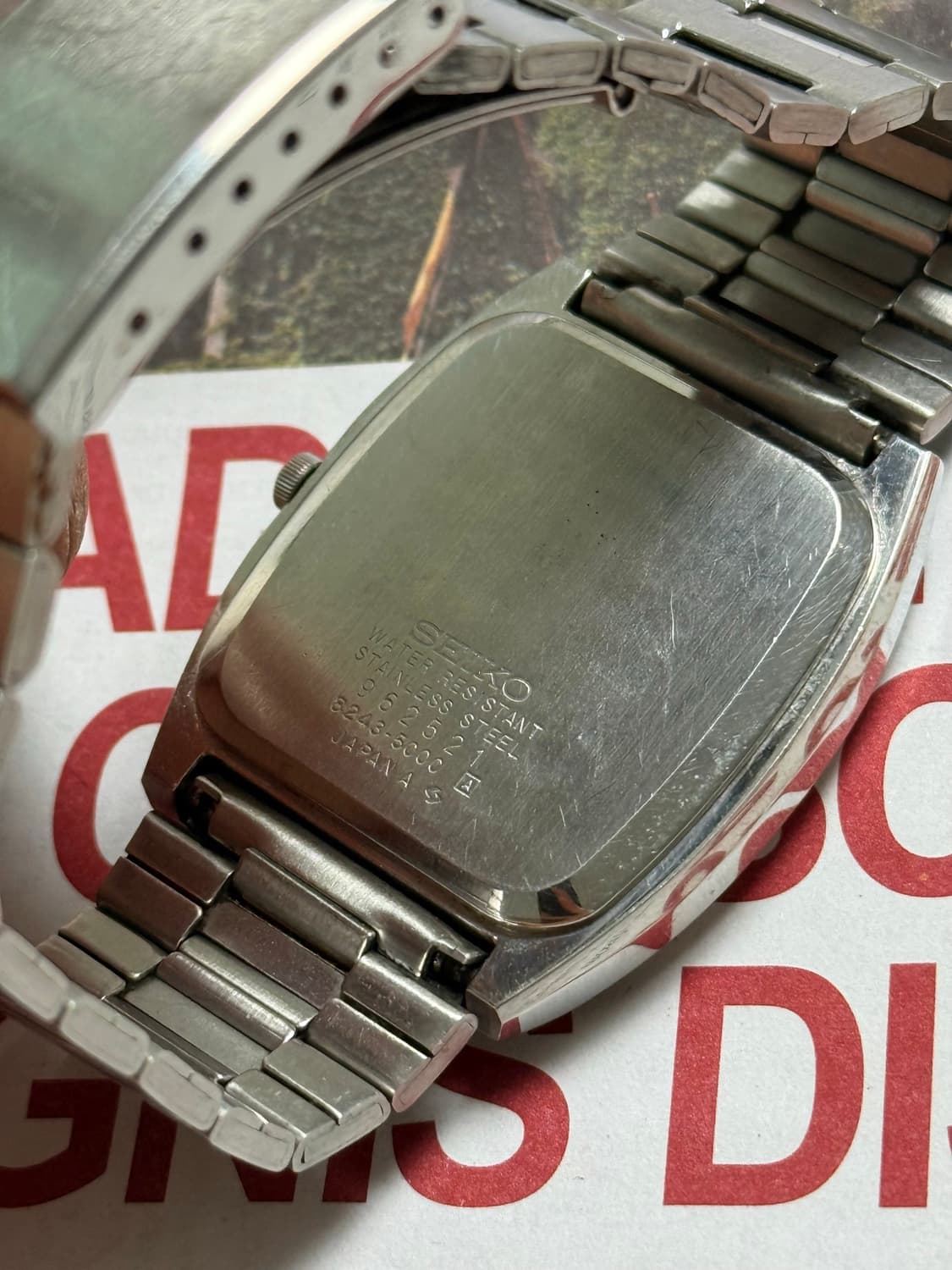 Seiko 세이코 쿼츠 Lord Quartz 스퀘어 Day-Date 19 상품이미지9