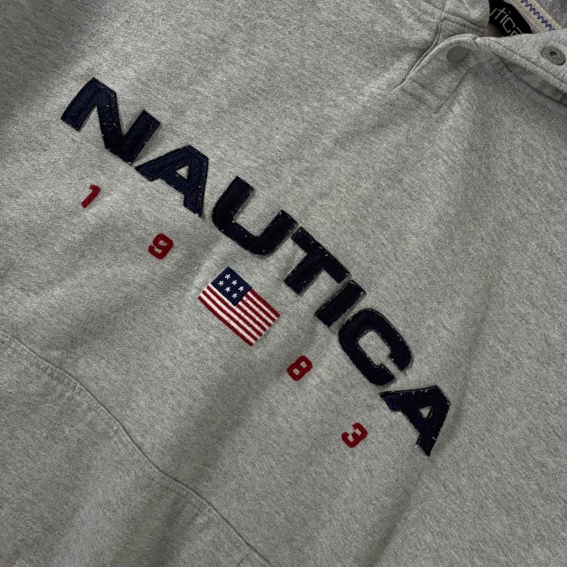 Nautica  노티카 83 플래그 그레이 후드티  상품이미지3