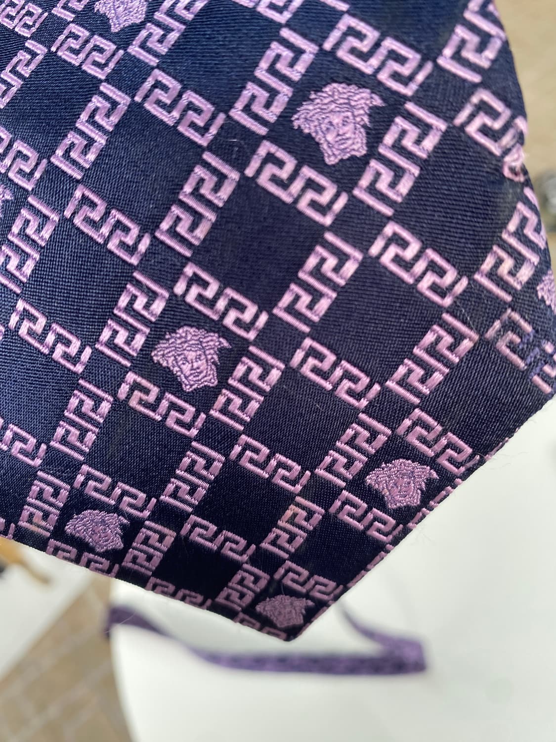 Gianni Versace 베르사체 모노그램 정품 명품넥타이 상품이미지6