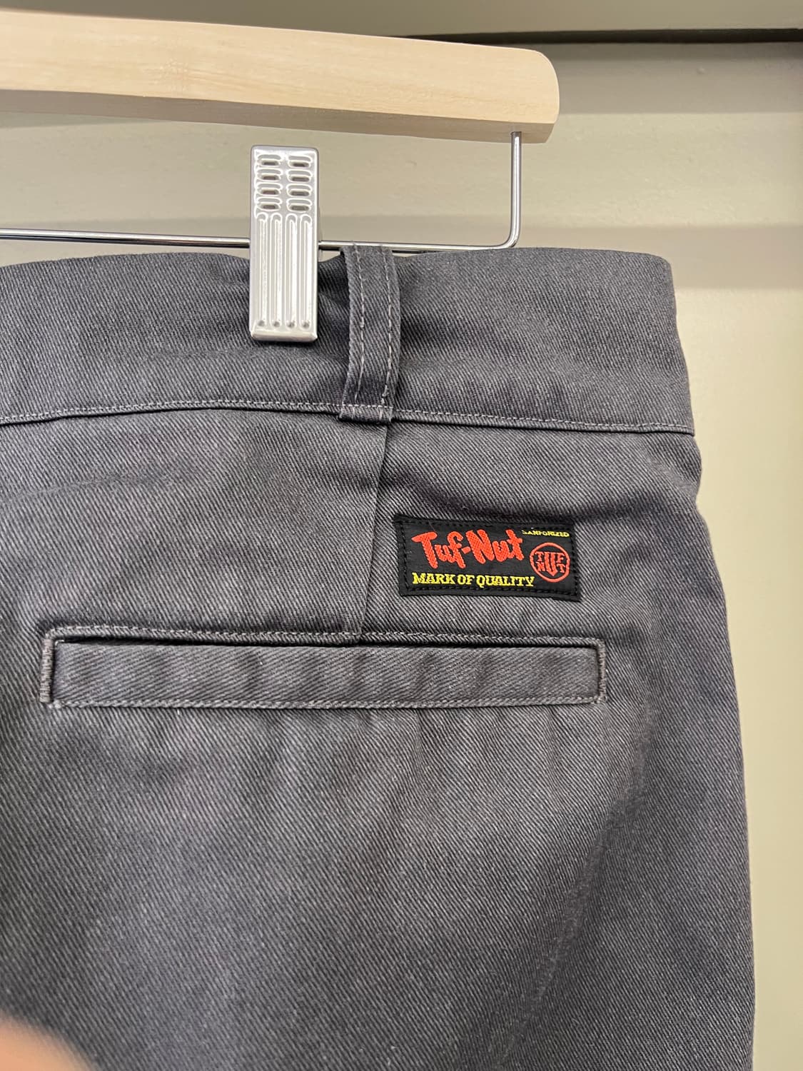 [33] tuf nut 터프넛 t/c work pants 차콜 상품이미지4