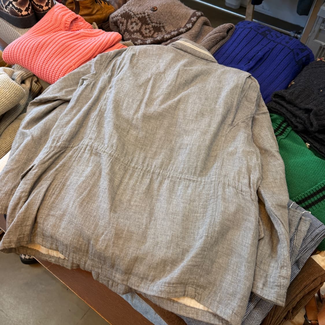 BALLISTICS 린넨 텍스처 코튼 M65 밀리터리 자켓 상품이미지7