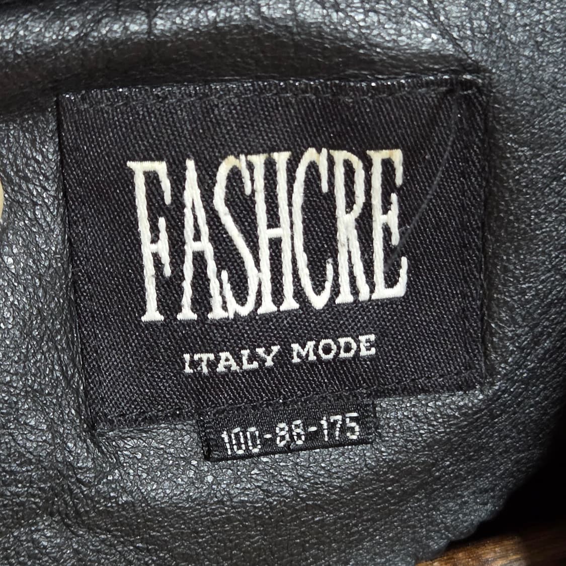 빈티지 소가죽 블랙 자켓 상품이미지8