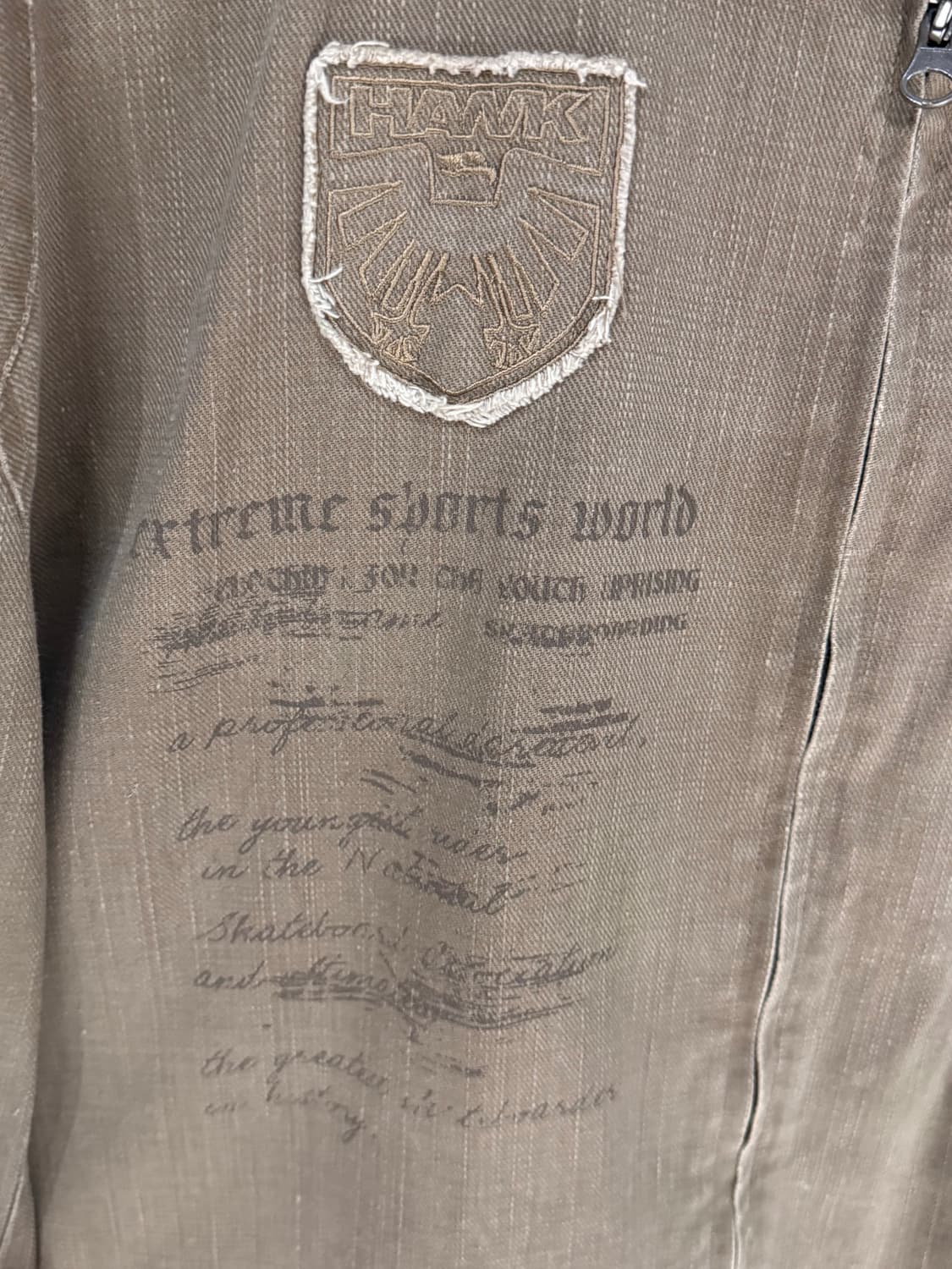 토니호크 레터링 라이더자켓  상품이미지3